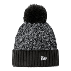 New Era NE910 Marled Knit Pom Beanie -