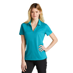 Nike NKDC1991 Ladies Dri-FIT Micro Pique 2.0 Polo - Tidal Blue -
