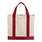 Port Authority BG429 Cotton Canvas Two-Tone Tote