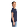 Port Authority YG503 Girls Silk Touch Peter Pan Collar Polo