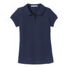 Port Authority YG503 Girls Silk Touch Peter Pan Collar Polo