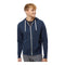 Independent Trading Co PRM90HTZ Unisex Heathered French Terry Full-Zip Hooded Sweatshirt