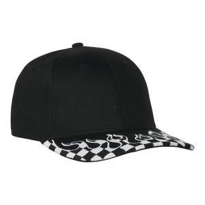 Outdoor Cap VROOM-01 Checkered Flame Solid -