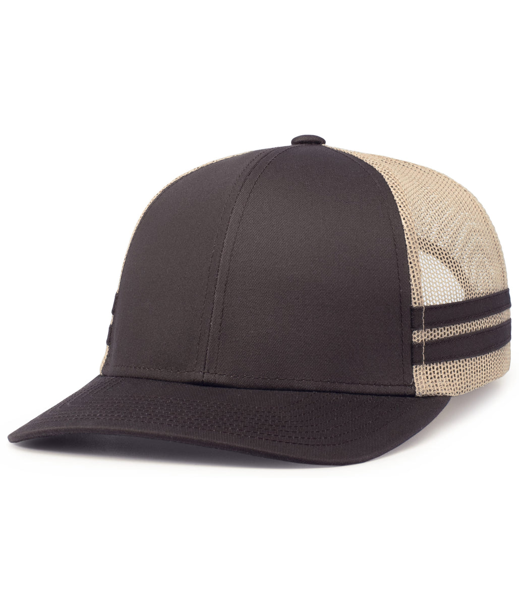 Custom Embroidered Pacific Headwear P115 Low-Profile Stripe
