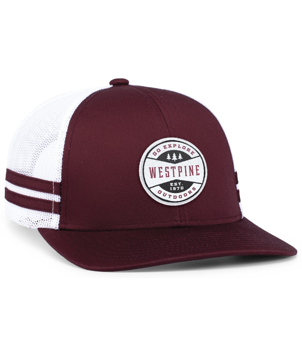 Custom Embroidered Pacific Headwear P115 Low-Profile Stripe