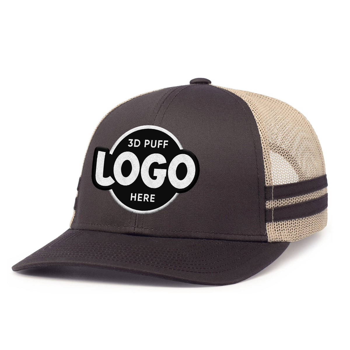 Custom Embroidered Pacific Headwear P115 Low-Profile Stripe