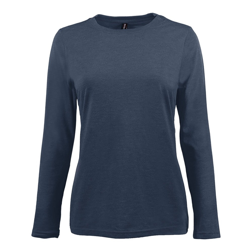 Primease P6615 Ladies Triblend Long Sleeve Tee – The Park Wholesale