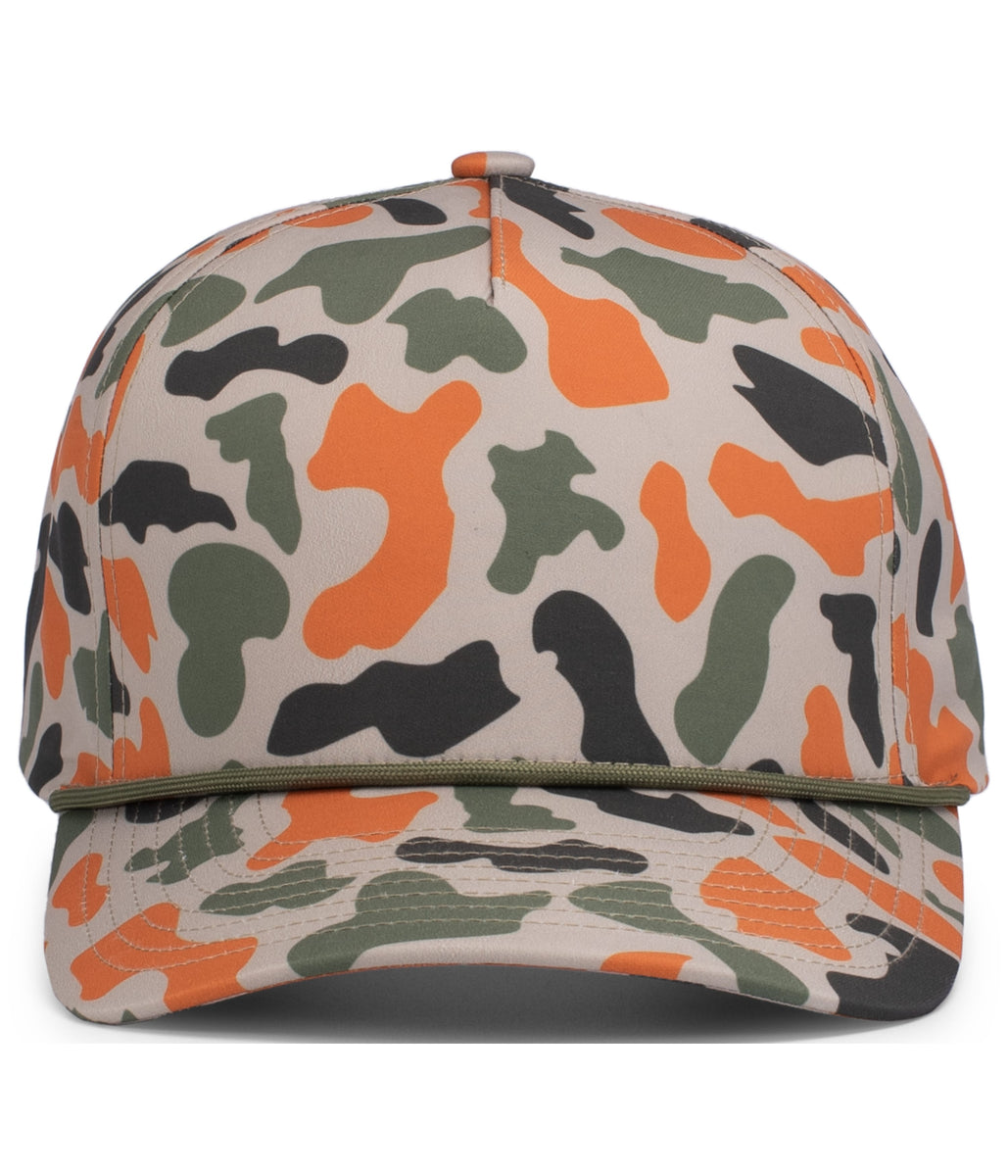 Pacific Headwear P685 Duck Camo 5-Panel Trucker Cap – The Park