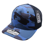 Pit Bull Cambridge PB238 5 Panel Shiny Camo Trucker Hat