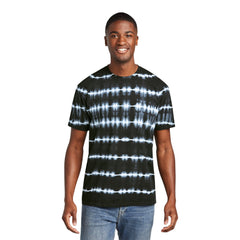 Port & Company PC142 Allover Stripe Tie-Dye Tee -