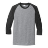 Port & Company PC55RS Core Blend 3/4-Sleeve Raglan Tee