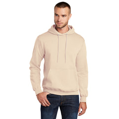 Port & Company PC78H Core Fleece Pullover Hooded Sweatshirt - Creme -