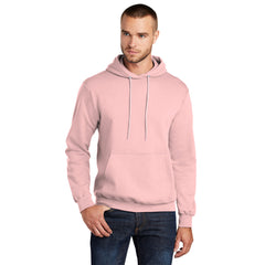 Port & Company PC78H Core Fleece Pullover Hooded Sweatshirt - Pale Blush -