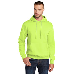 Port & Company PC78H Core Fleece Pullover Hooded Sweatshirt - Neon Yellow -