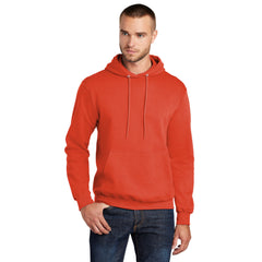 Port & Company PC78H Core Fleece Pullover Hooded Sweatshirt - Orange -
