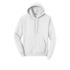 Port & Company PC78H Core Fleece Pullover Hooded Sweatshirt - White