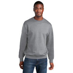 Port & Company PC78 Core Fleece Crewneck Sweatshirt - Athletic Heather -