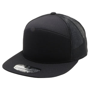 Pitbull Cambridge PB308 7 Panel Camper Hat Mesh Back Snapback -