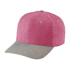 Cobra PSWT-2 6-Panel Stone Washed 2-Tone Canvas Cap -