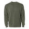 Independent Trading Co PRM3500 Unisex Midweight Pigment-Dyed Crewneck Sweatshirt