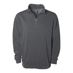 Independent Trading Co PRM4600QZ Unisex Pigment-Dyed Quarter-Zip Pullover -