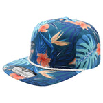 Pitbull Cambridge PB309 5 Panel Unstructured Floral Rope Hat