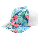 Pitbull Cambridge PB310 5 Panel Mesh Back Hat Floral Snapback