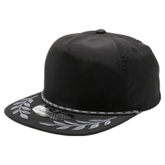 Pitbull Cambridge PB307 5 Panel Unstructured Hat Bay Leaf Snapback -