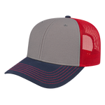 Cap America Custom Embroidered Hat with Logo - Trucker Mesh Back Cap i3028
