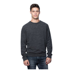 Royal Apparel 42108 Unisex Eco Triblend French Terry Crewneck Made in USA -
