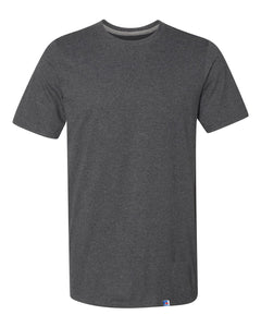 Russell Athletic 64STTM Dri Power CVC Performance T-Shirt - Black Heather -
