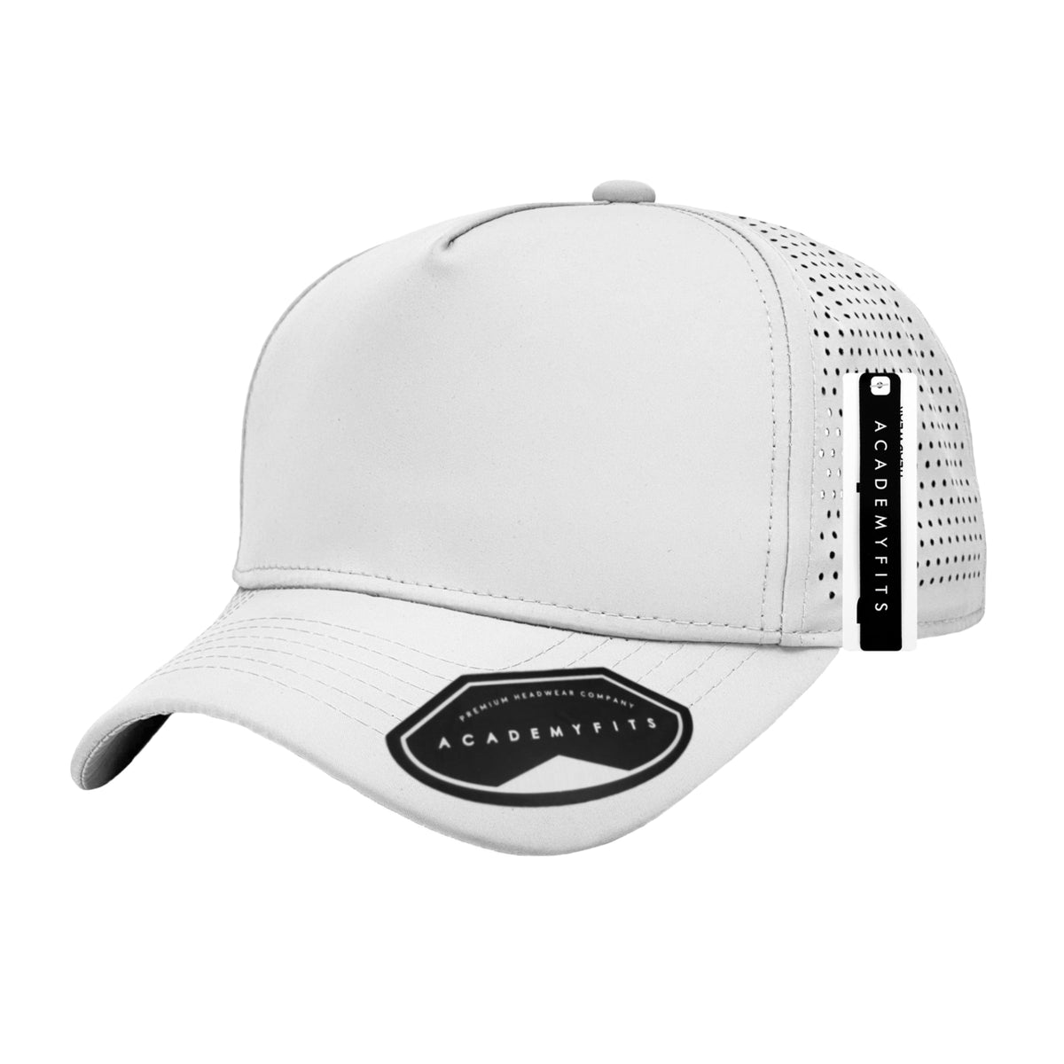 Academy Fits 4000 Perforated 5 Panel Snapback Hat – The Park Wholesale