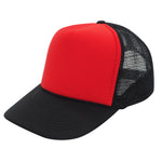 Nissun Cap 5-Panel Foam Trucker Hat, Split Colors - SCC