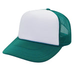 Nissun Foam Trucker Hat, 5 Panel Mesh Cap, Two Tone Colors - SPC