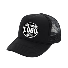 Custom Printed Nissun 5 Panel Foam Trucker Hat Mesh Back Cap - SSC, SPC -