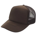 Nissun Foam Trucker Hat, 5 Panel Mesh Cap, Solid Colors - SSC