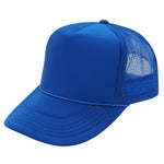 Nissun Foam Trucker Hat, 5 Panel Mesh Cap, Solid Colors - SSC