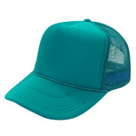 Nissun Foam Trucker Hat, 5 Panel Mesh Cap, Solid Colors - SSC