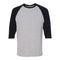 Gildan 5700 Unisex Heavy Cotton Raglan Three-Quarter Sleeve T-Shirt