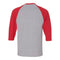 Gildan 5700 Unisex Heavy Cotton Raglan Three-Quarter Sleeve T-Shirt