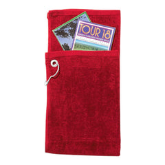 Cobra T-900G Bi-Fold Towel with Pocket – Antique Brass Grommet -