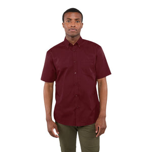 Elevate TM17745 Men's STIRLING Short Sleeve Button Up Shirt -