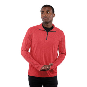 Elevate TM17810 Men’s TAZA Knit Quarter Zip -