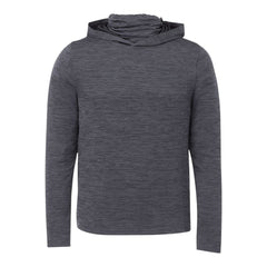 Elevate TM18217 Men's Sira Eco Performance Knit Lightweight Hoodie with Neck Gaiter -