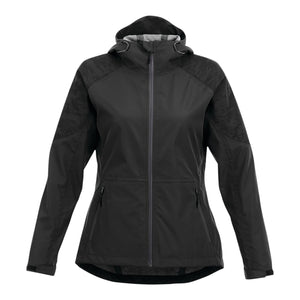 Elevate TM92936 Women's INDEX Waterproof Softshell Rain Jacket with Hood -