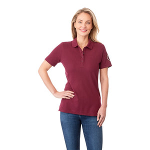 Elevate TM96222 Women's CRANDALL Short Sleeve Pique Polo -