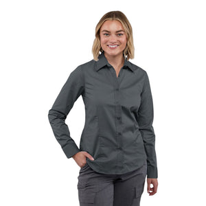 Elevate TM97744 Women’s WILSHIRE Long Sleeve Button-Up Shirt -
