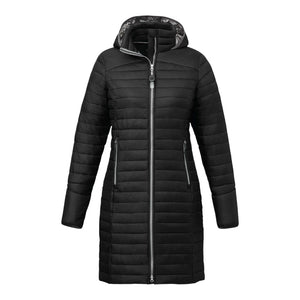 Elevate TM99653 Women's SILVERTON Long Lightweight Packable Insulated Puff Jacket -
