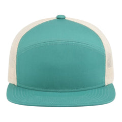 Pacific Headwear P787 6-Panel Arch Trucker Snapback Cap -