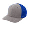 Port Authority C302 Flexfit Melange Mesh Back Trucker Cap
